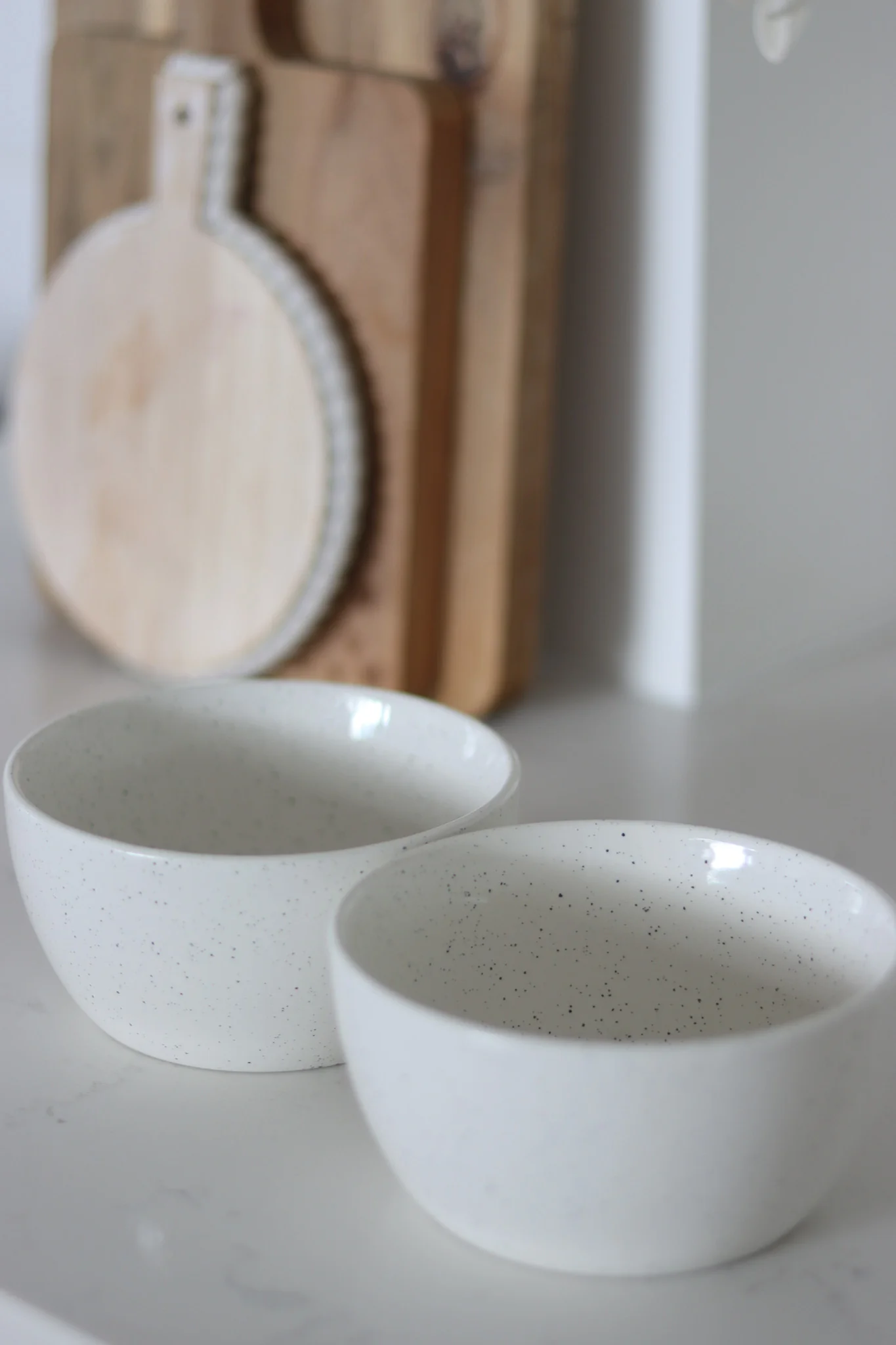 Ceramic Bowl Set – 2 Piece – Speckles - Image 4