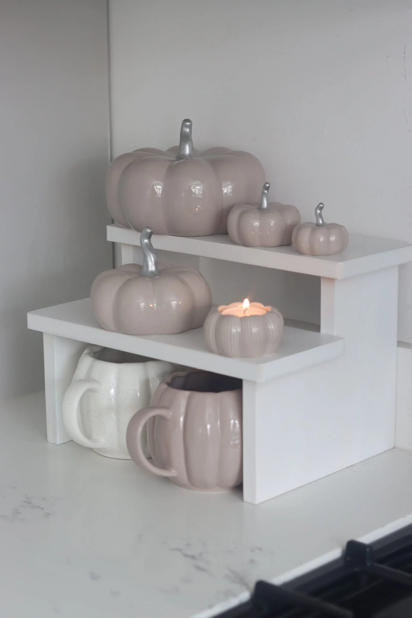 Ceramic Pumpkin Family - Autumn - Image 2