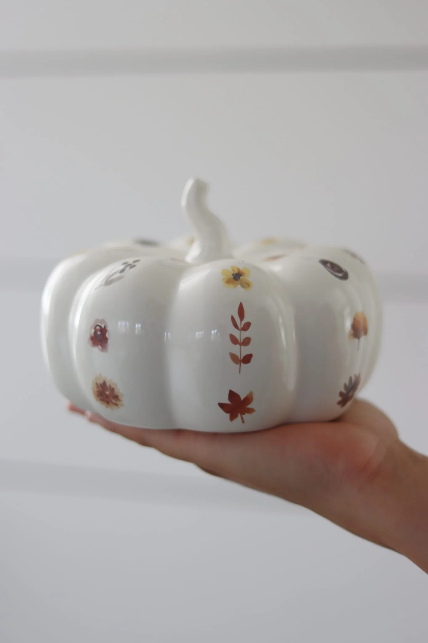 Ceramic Pumpkin Family - Autumnal Pattern - Image 2