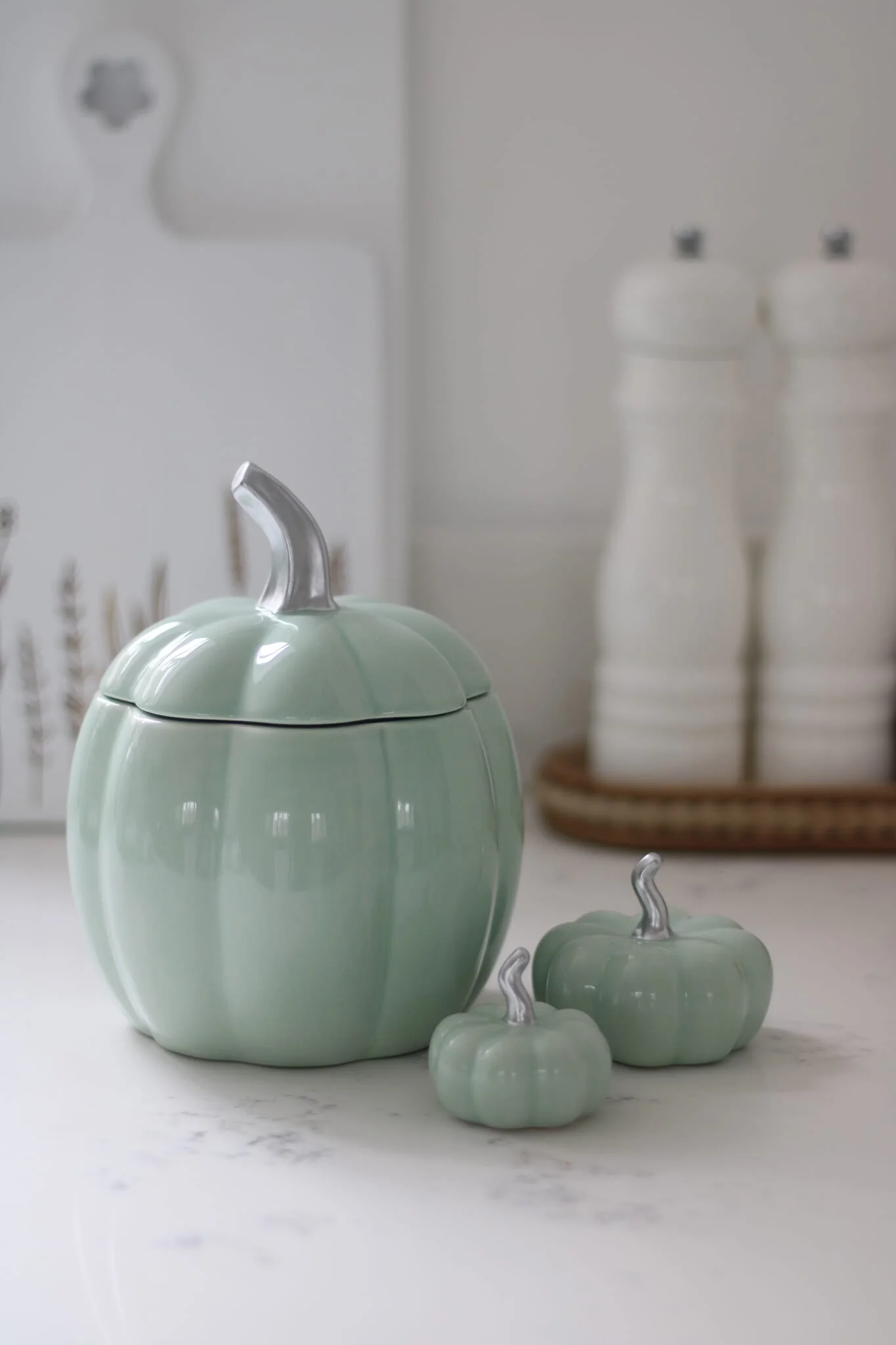 Ceramic Pumpkin Jar - Green Bundle - Image 13