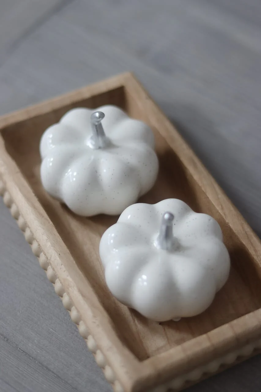 Ceramic Pumpkin Speckled - Small 2PC