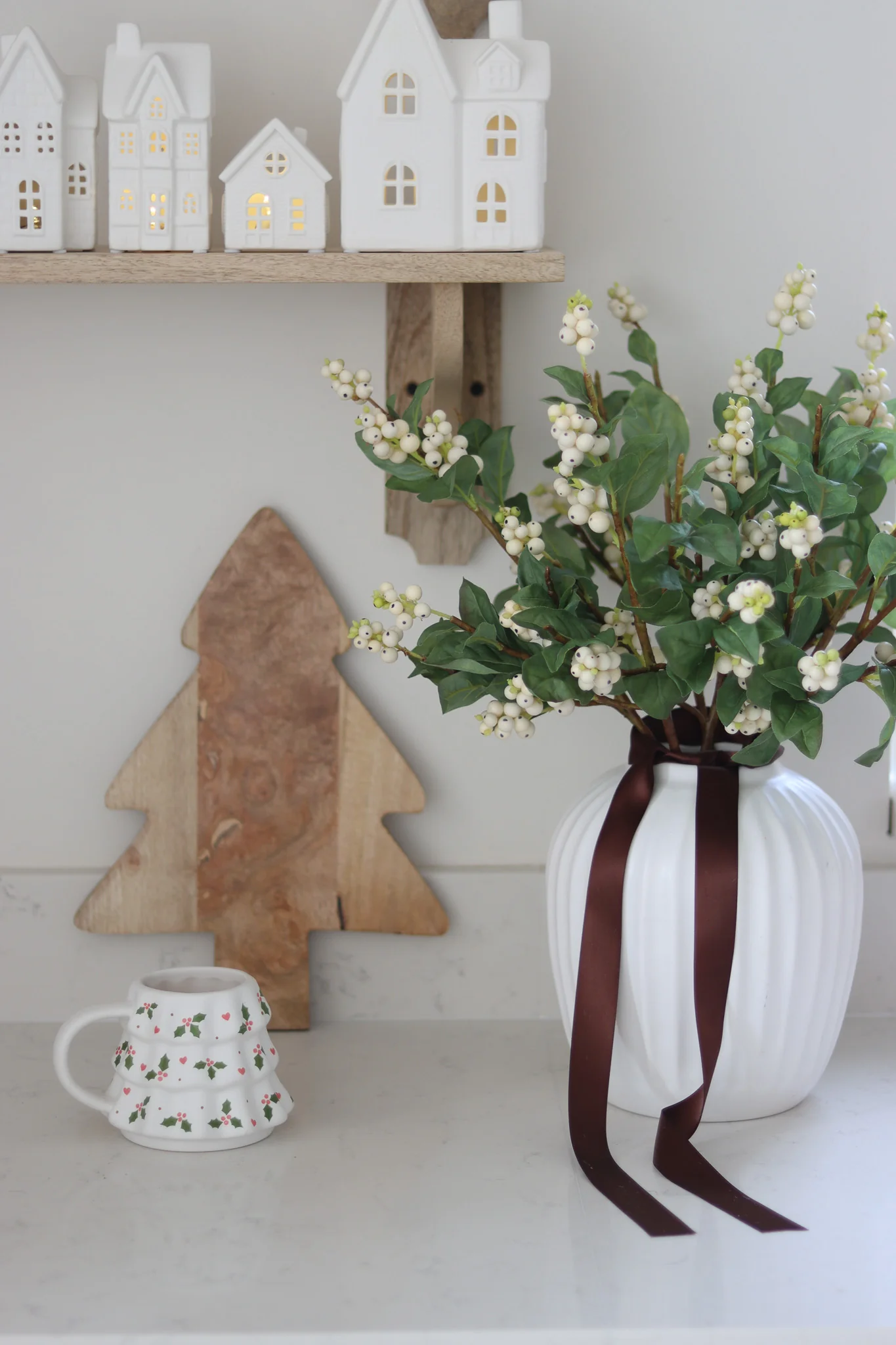 Christmas mug - Holly Tree mug - Image 5