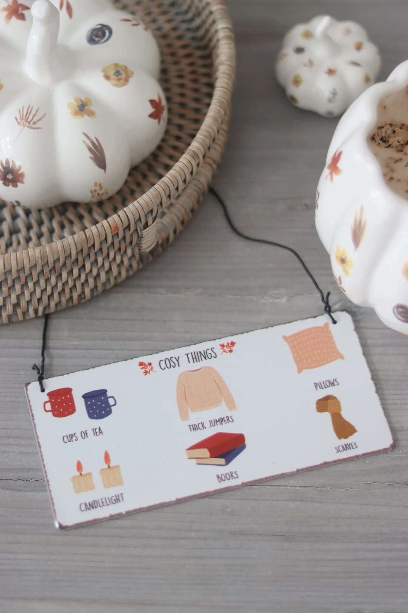 Cosy Things Mini Metal Sign - Image 5