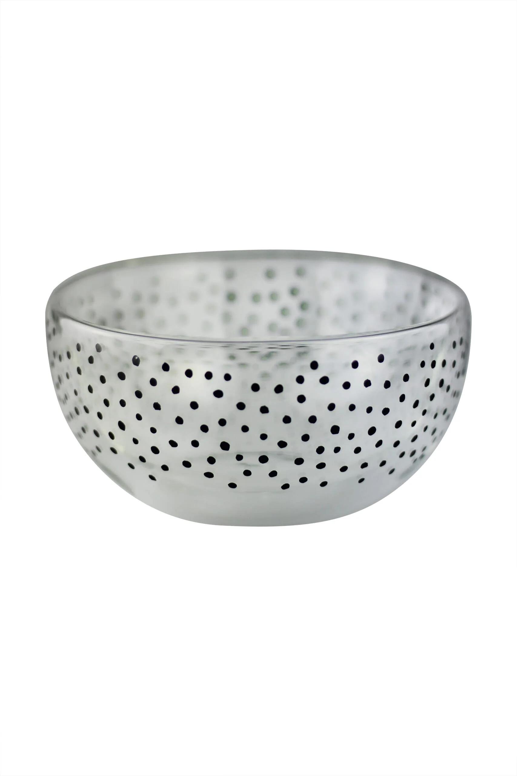 Double Wall Glass Bowl - Black/Cosmos - Image 4