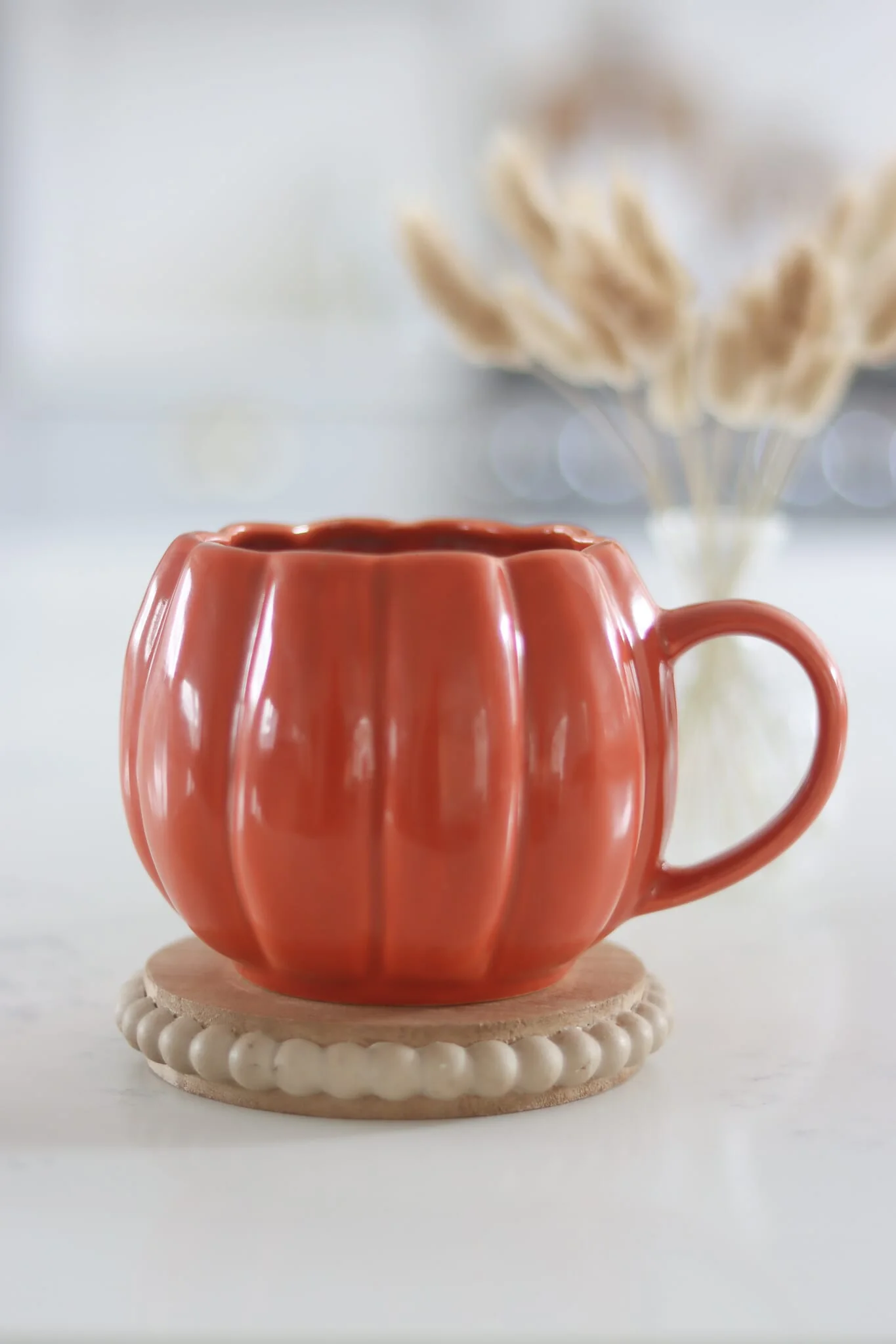 Large Pumpkin Mug - Autumnal Orange - Image 3