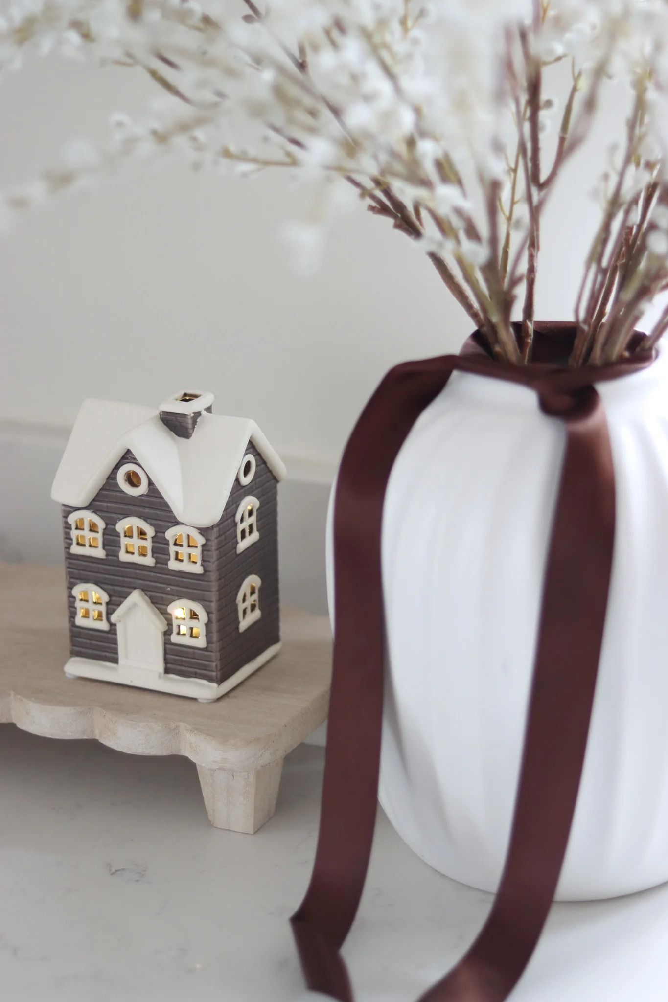 LED Christmas house - Dark Brown - Image 6