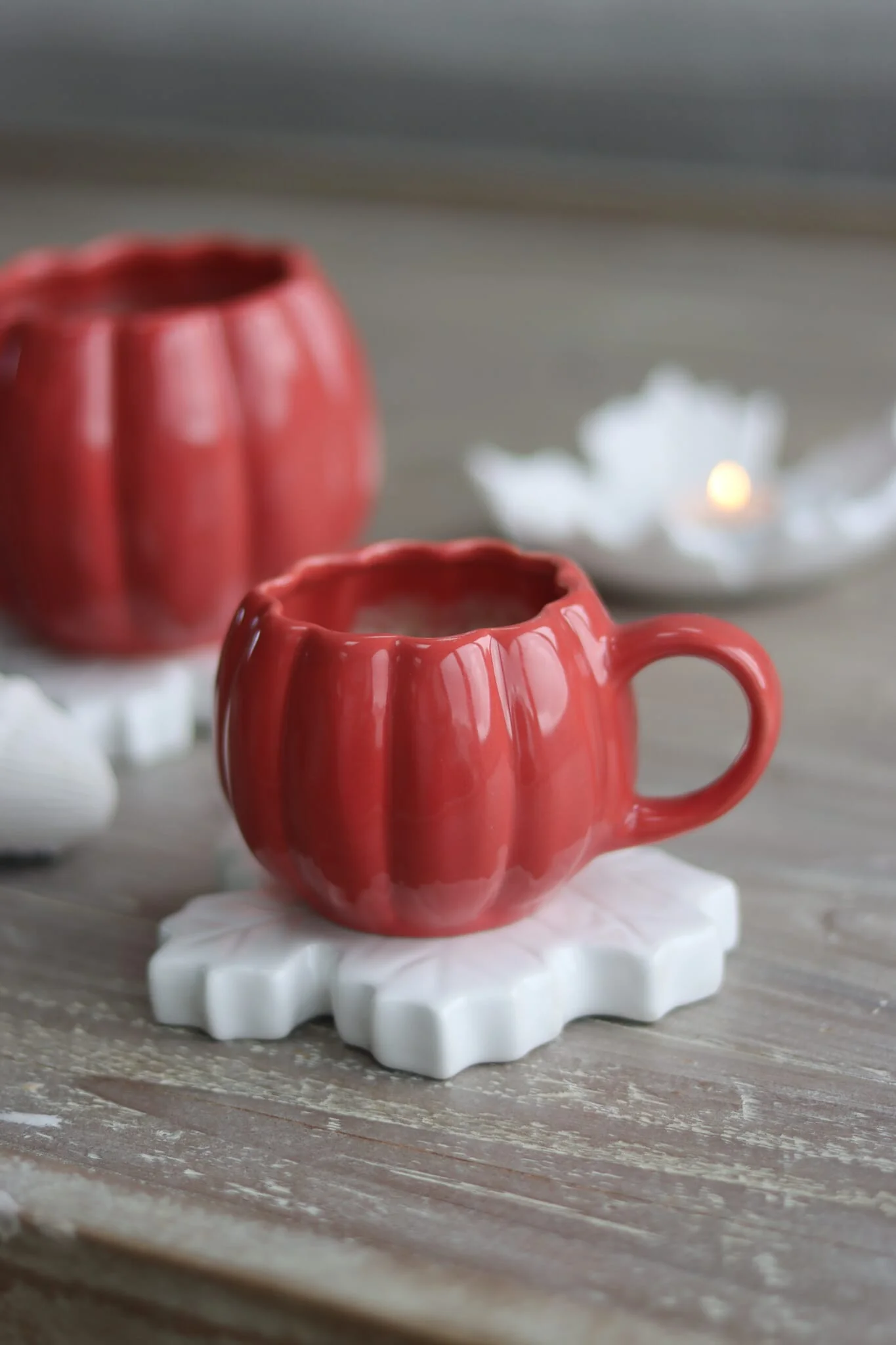 Mini Pumpkin Mug - Apricot - Image 3