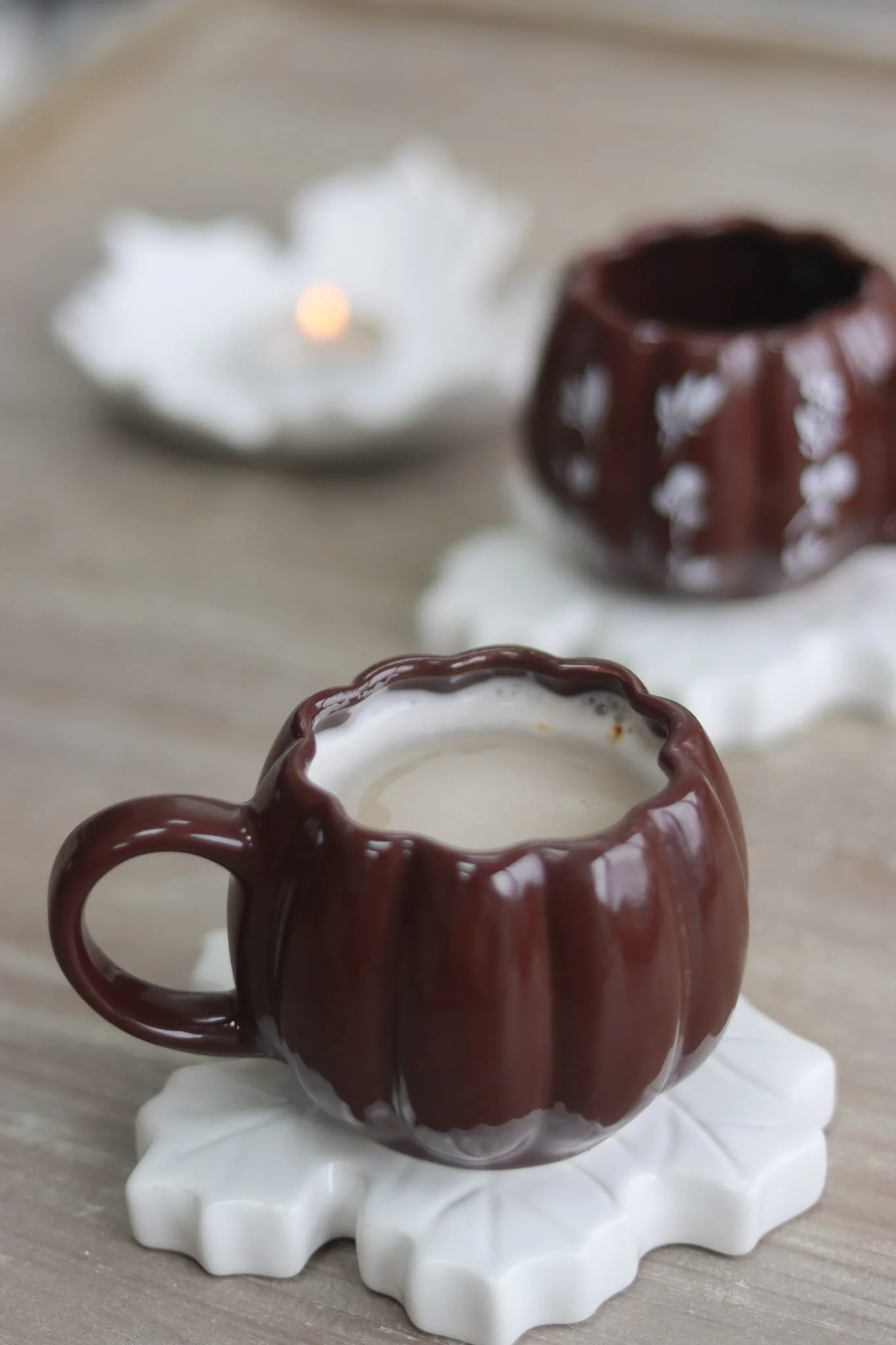 Mini Pumpkin Mug - Brown - Image 4