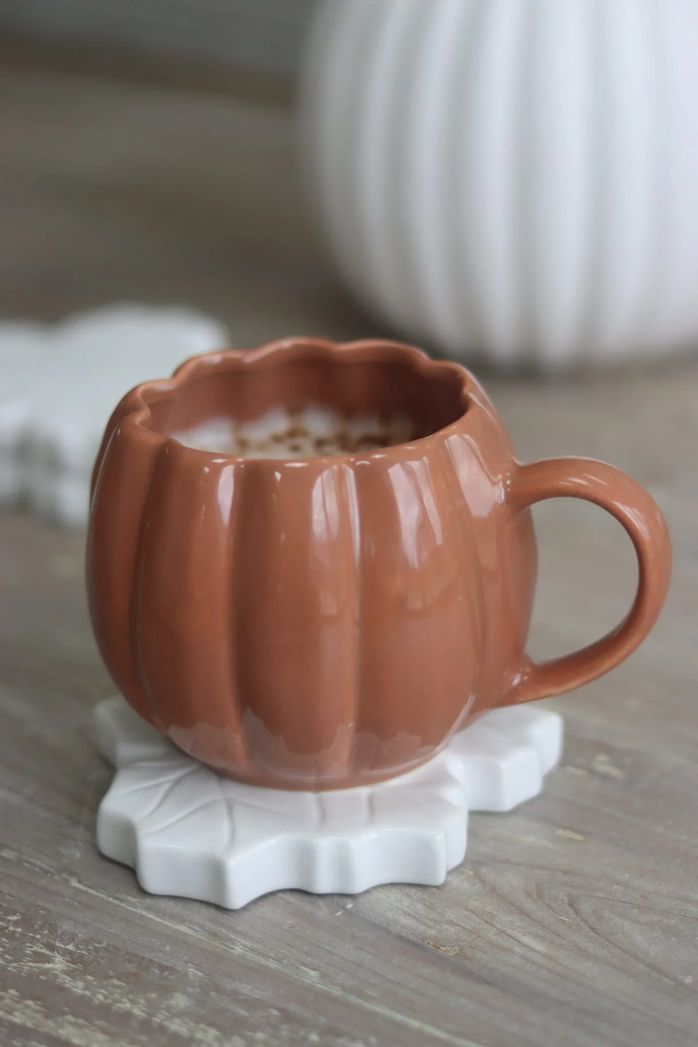 Mini Pumpkin Mug - Mocha - Image 3