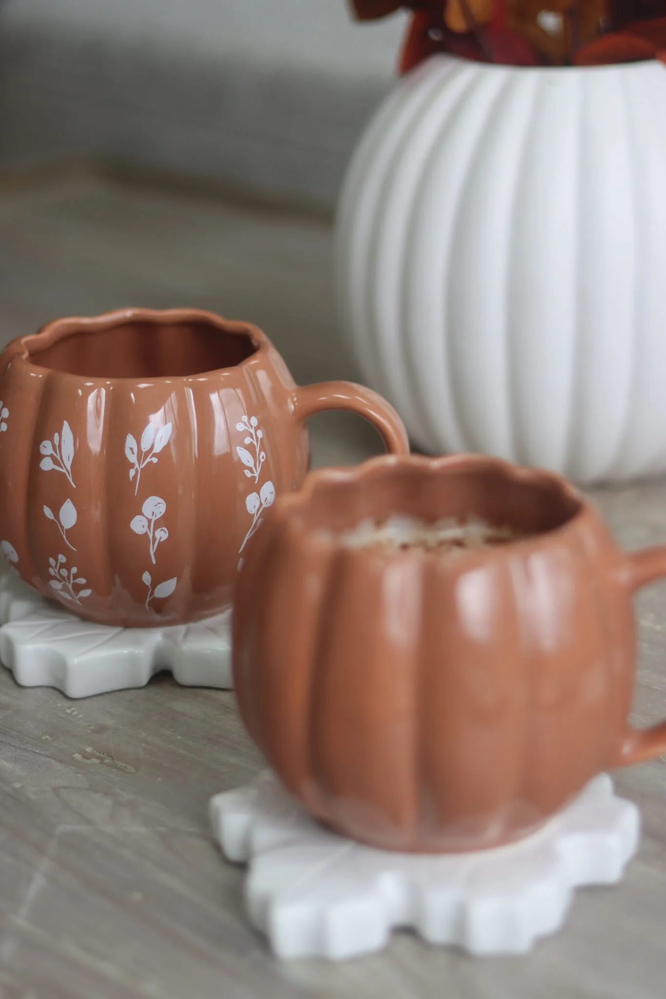 Mini Pumpkin Mug - Mocha - Image 4