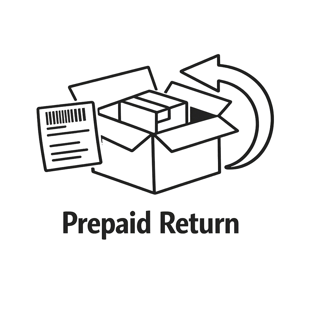 Prepaid returns label