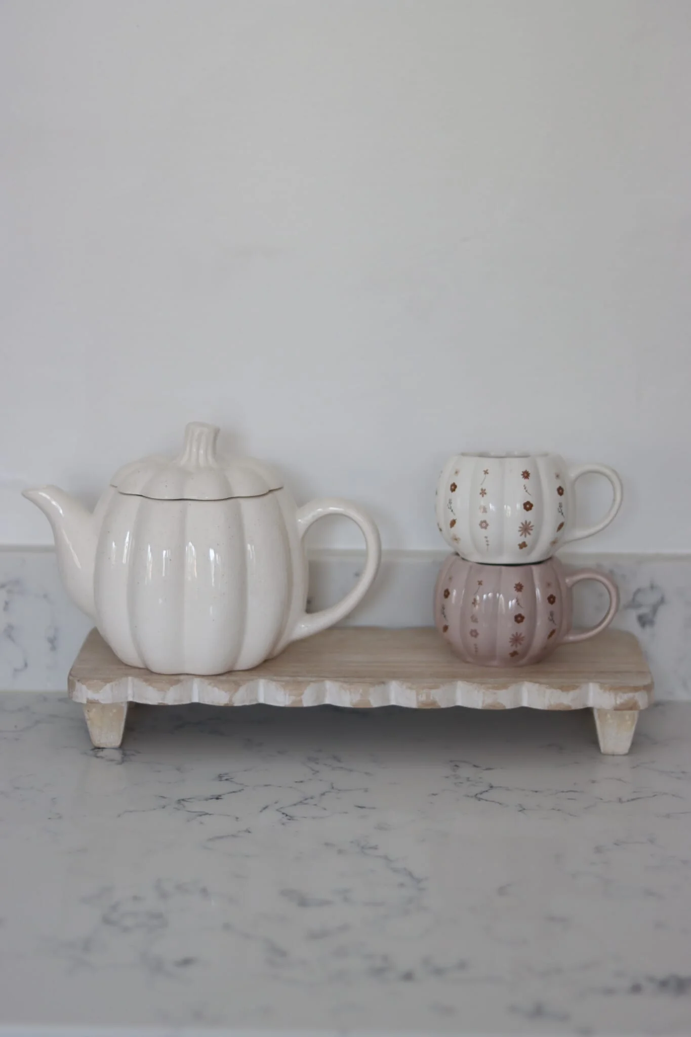Pumpkin Tea Pot - Speckled - Image 3