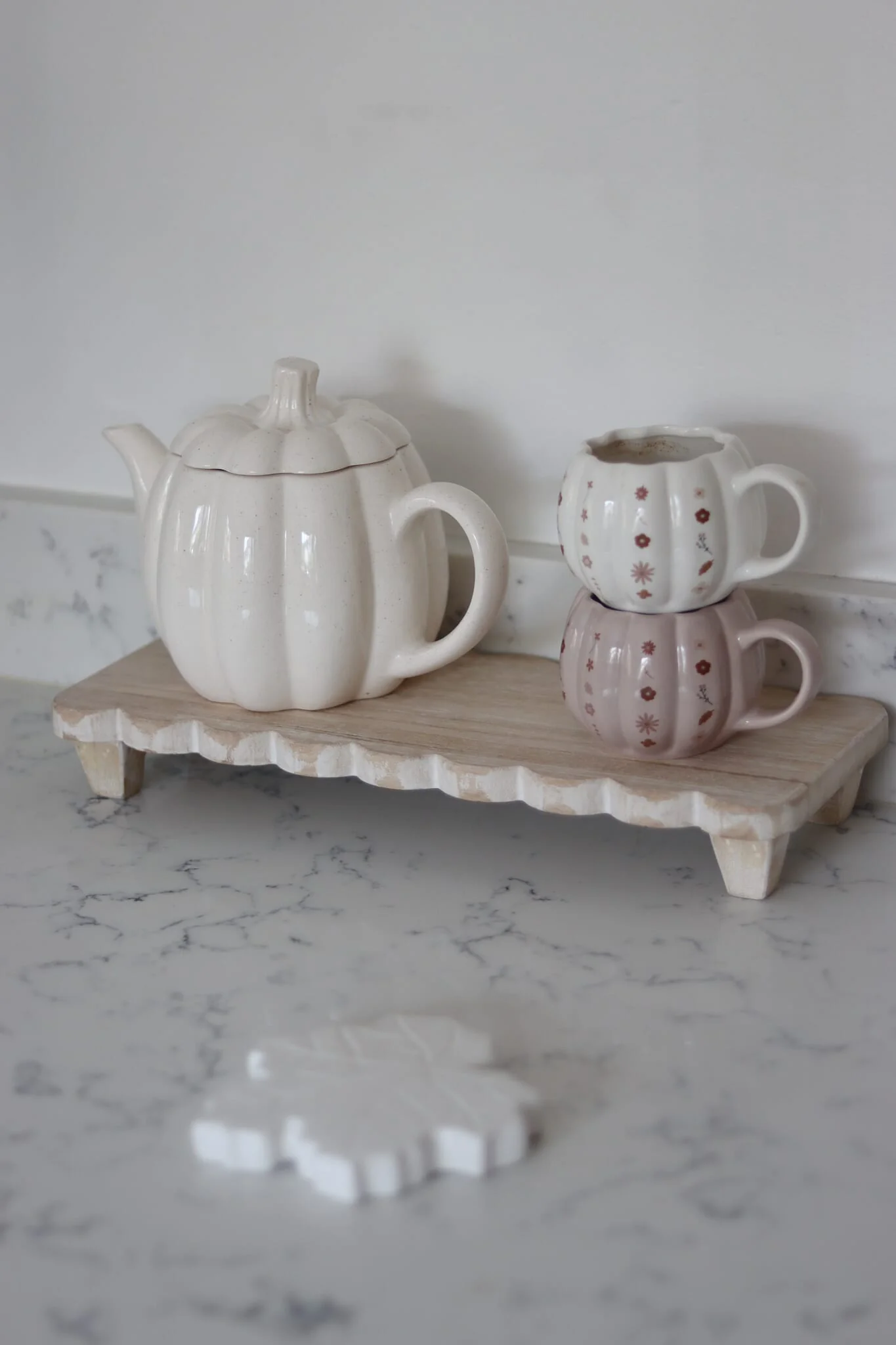 Pumpkin Tea Pot - Speckled - Image 4
