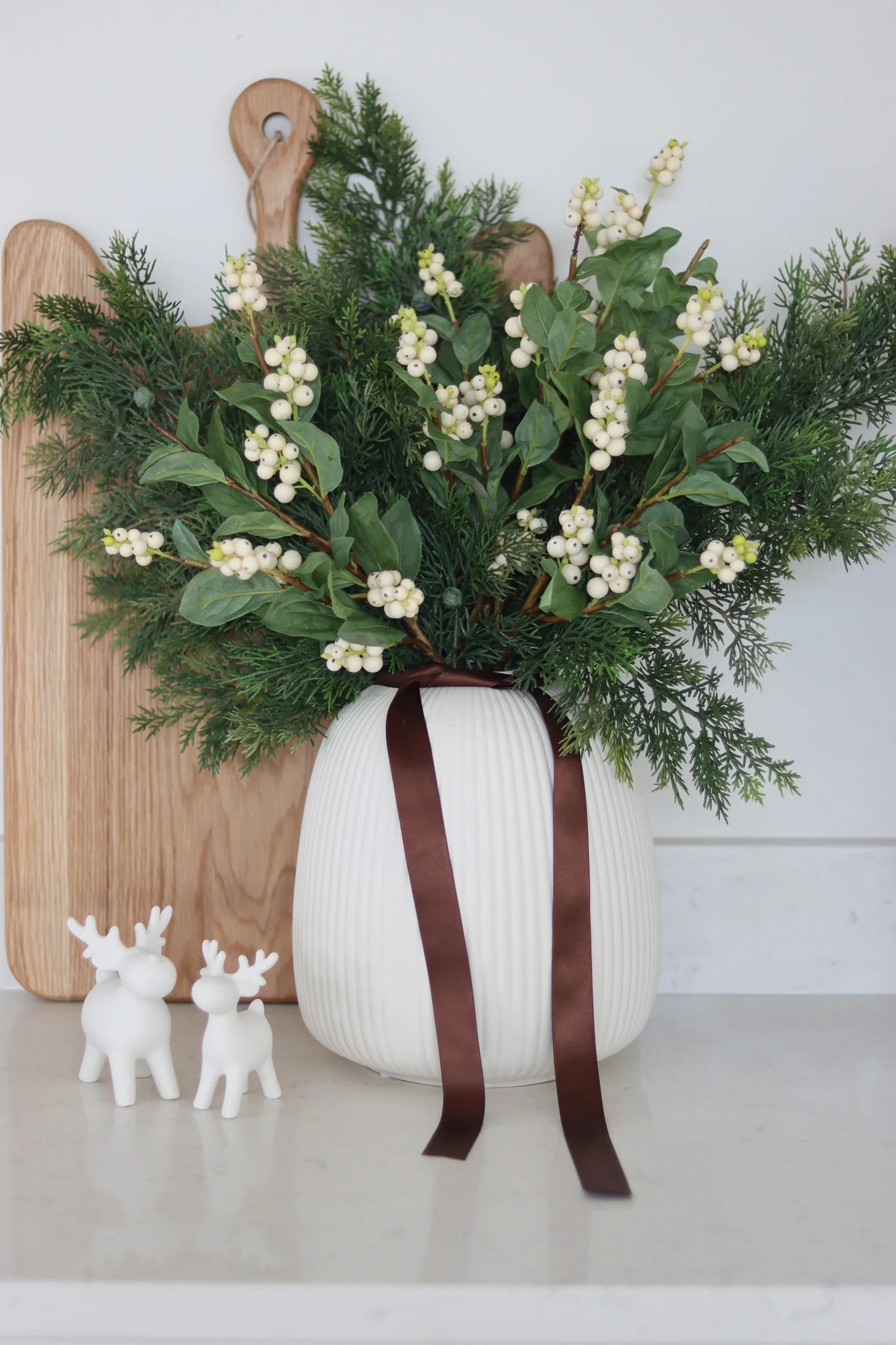 Set of 2 Ceramic Deers - Image 4