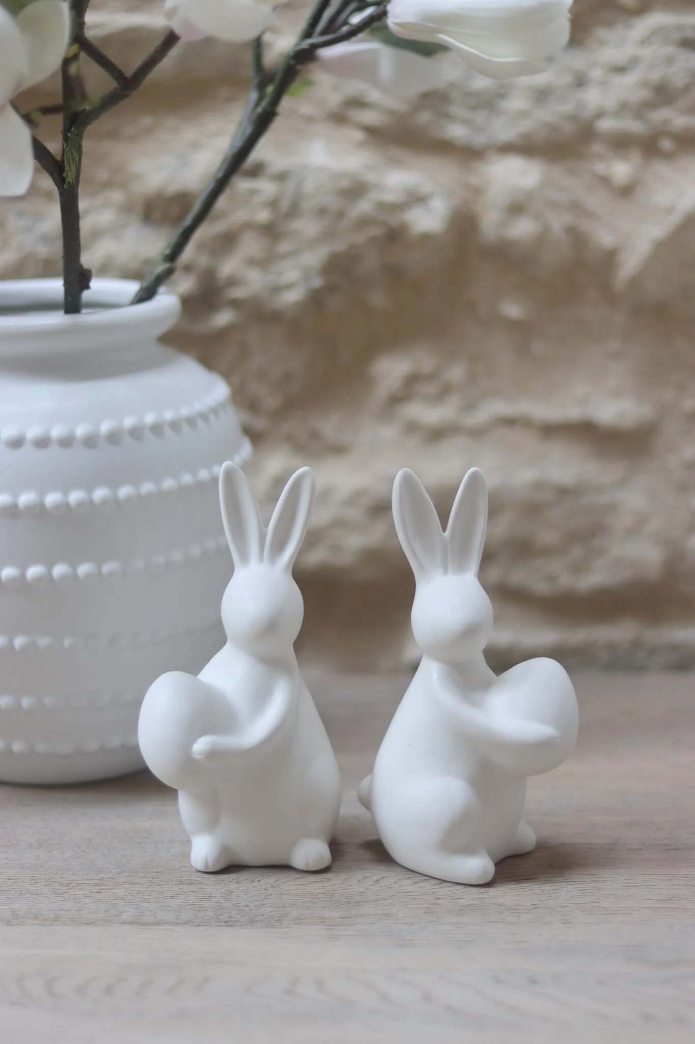 Set of 2 Easter Bunnies - Style 1 - Image 3