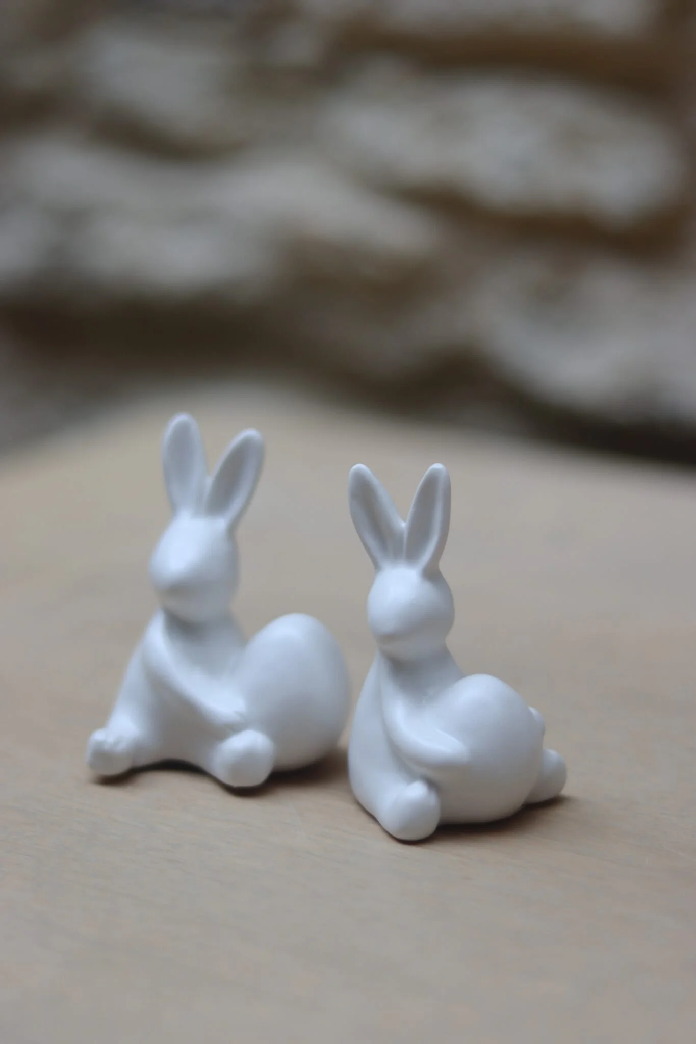 Set of 2 Easter Bunnies - Style 5 - Image 2