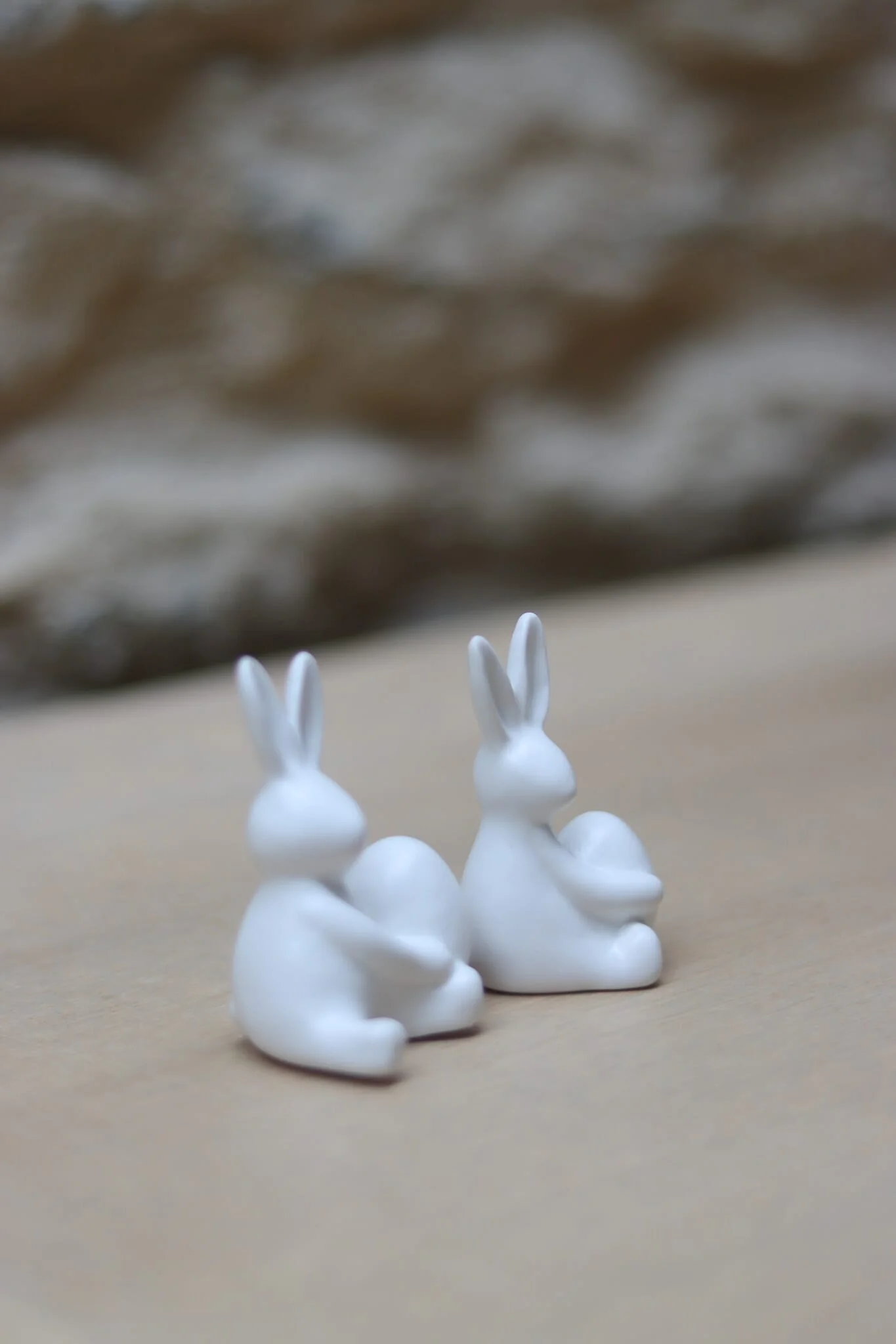 Set of 2 Easter Bunnies - Style 5 - Image 4