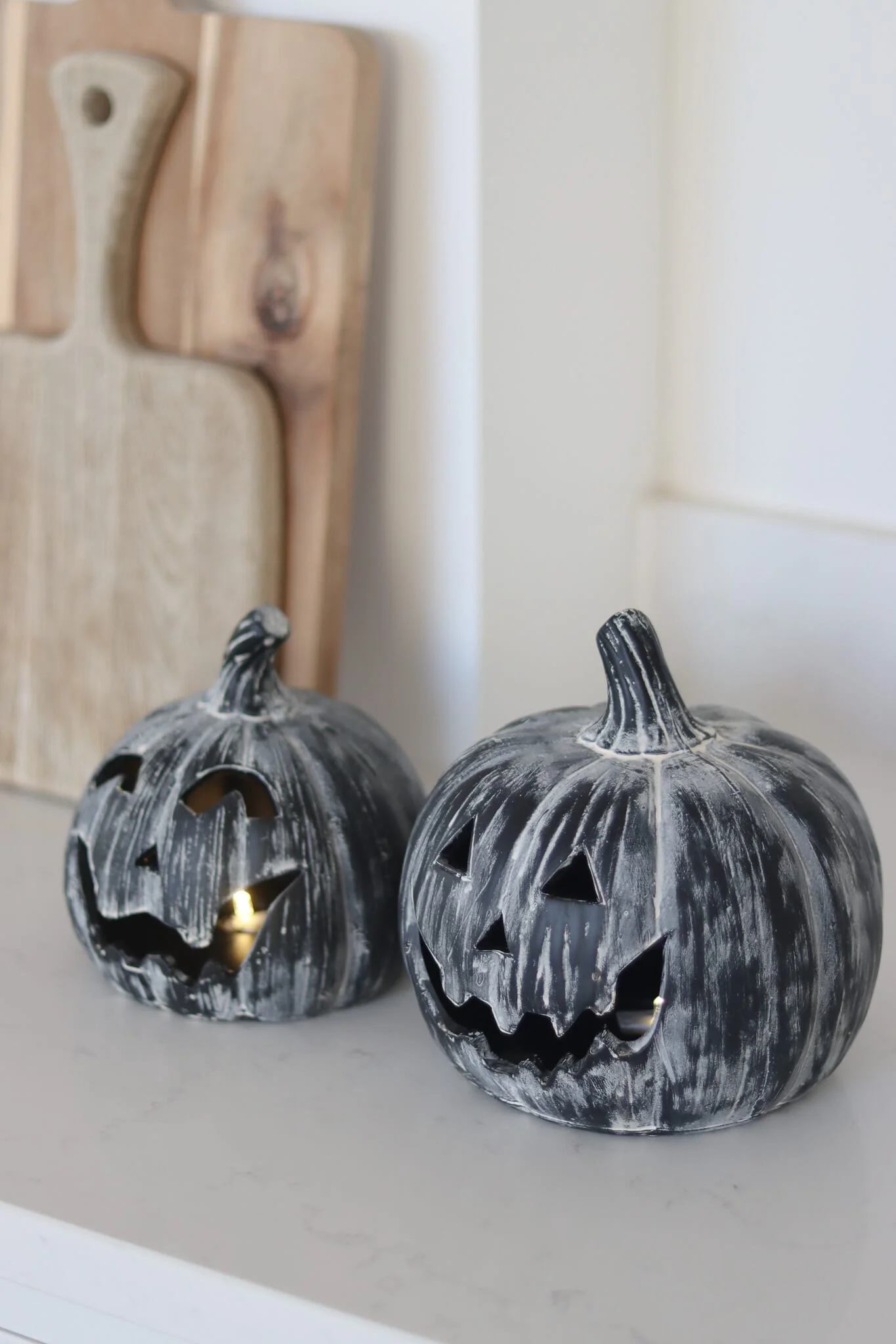 Set of 2 Jack O Lanterns – Black - Image 3