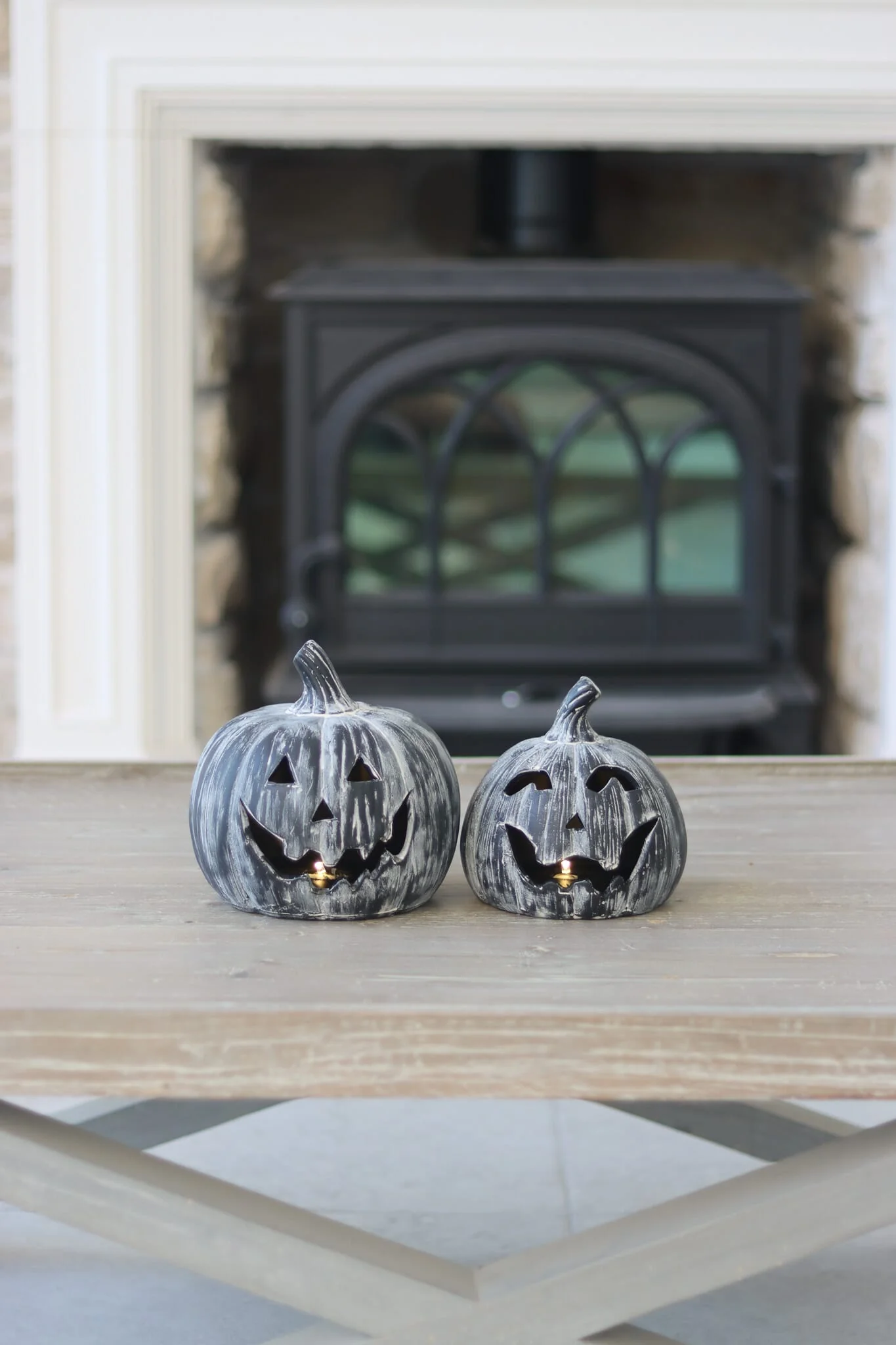 Set of 2 Jack O Lanterns – Black - Image 4