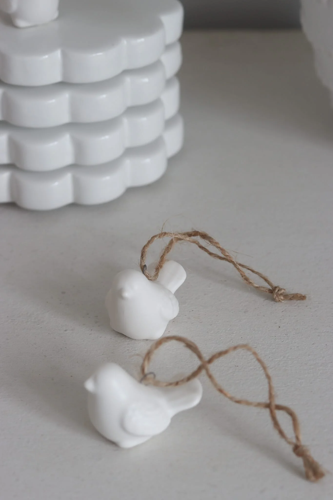 Set of 4 Hanging Decorations - Birds - Image 3