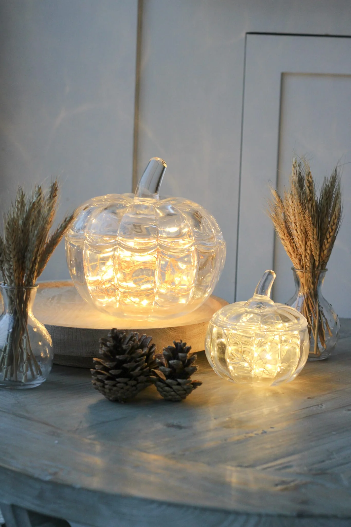 Small Glass Lidded Pumpkin - Image 6