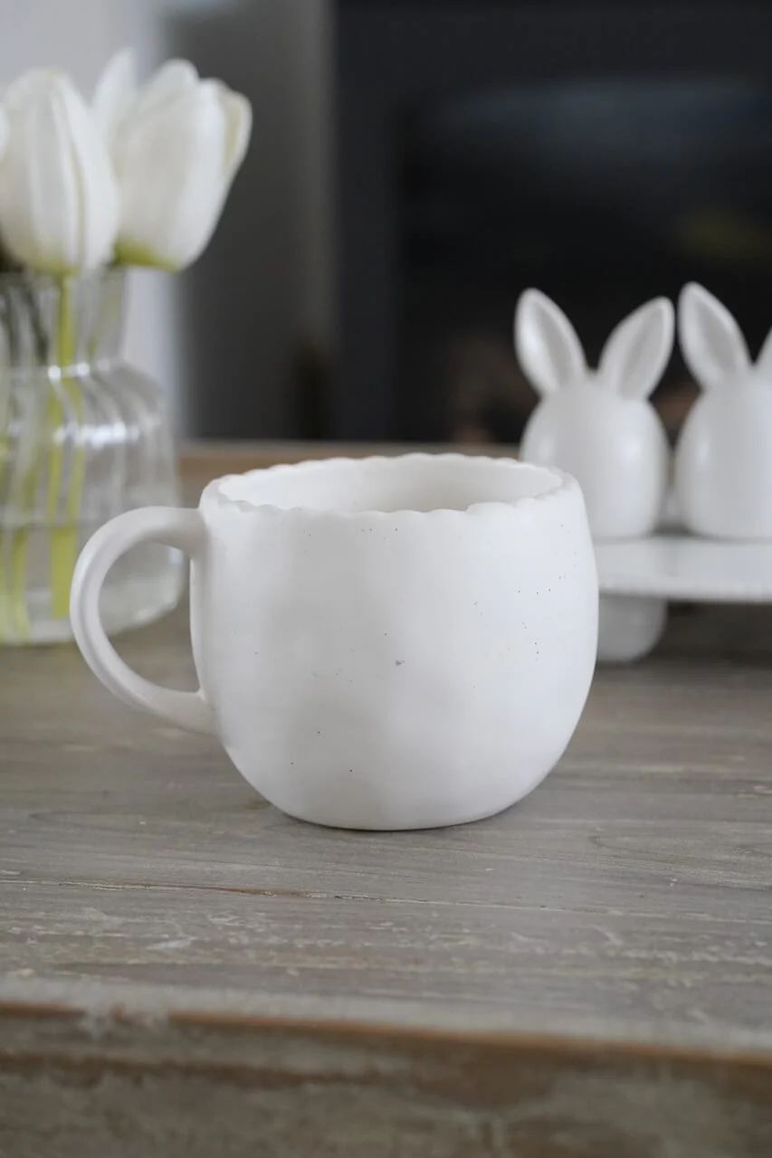 Spring Egg Mug - Matt White - Image 4