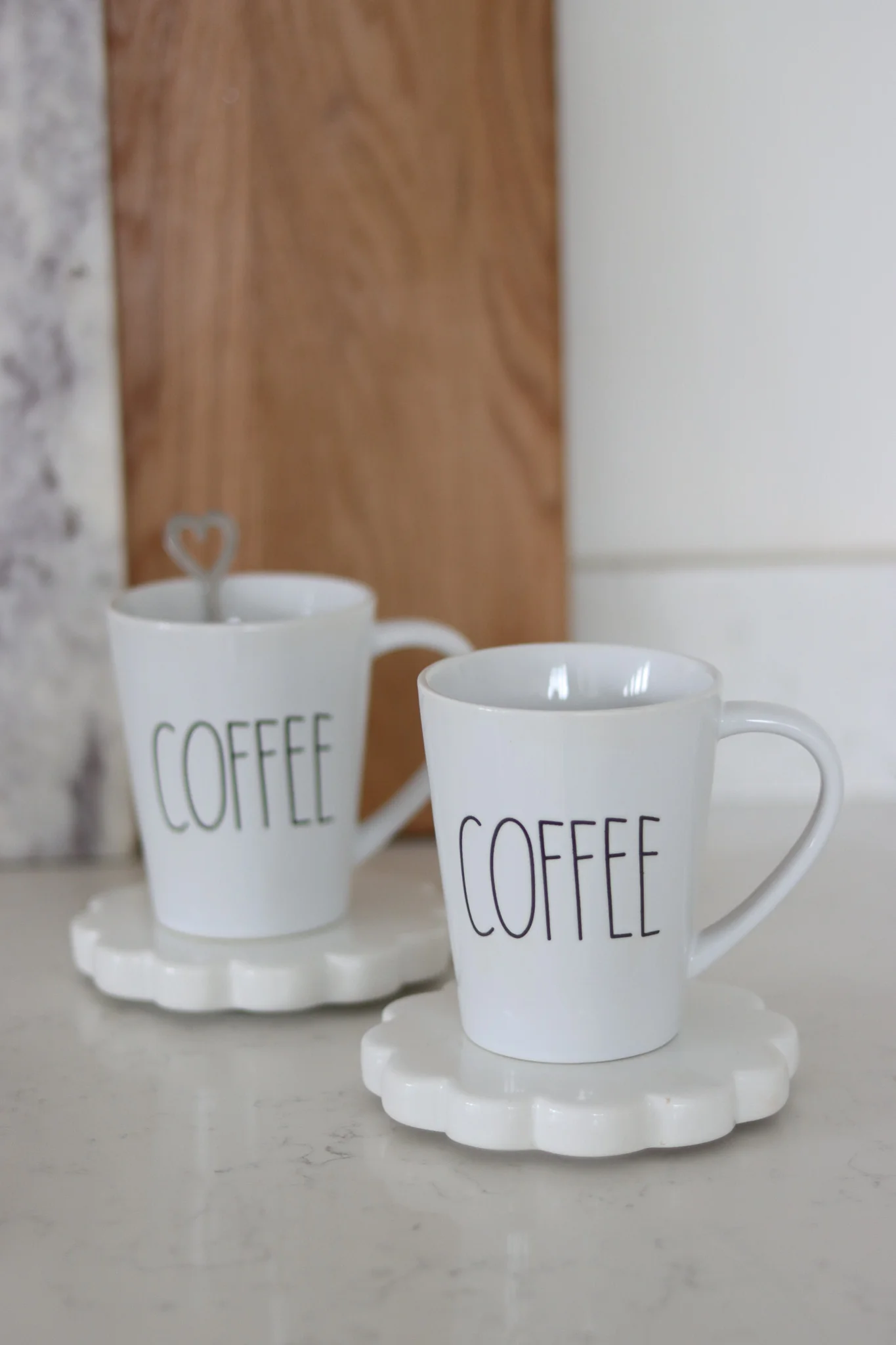 Tall Stoneware Coffee Mug Set – 2 Piece - Image 4