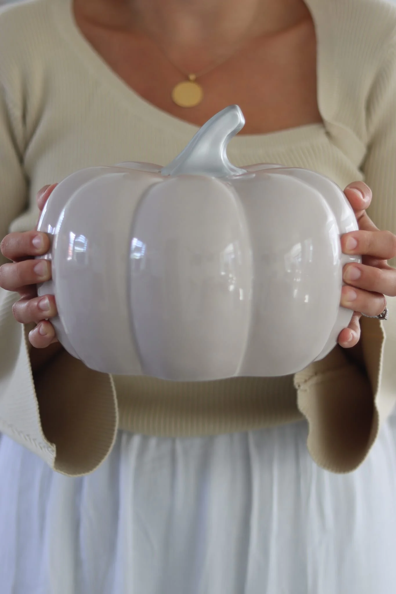 The XL Ceramic Pumpkin - Autumn