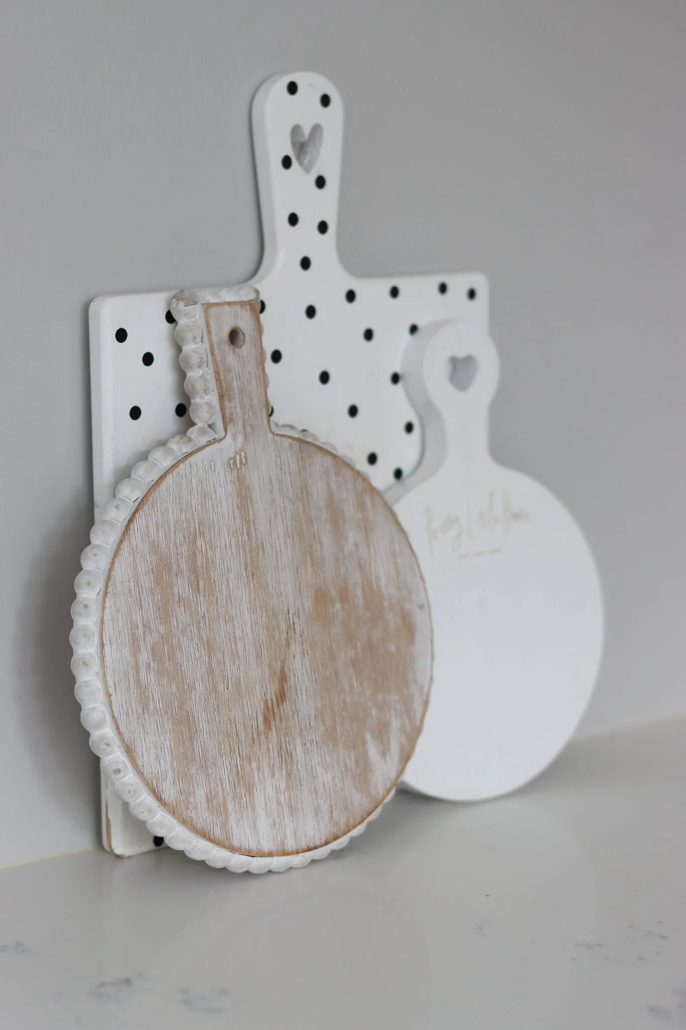 Whitewash Wooden Coaster - Image 4